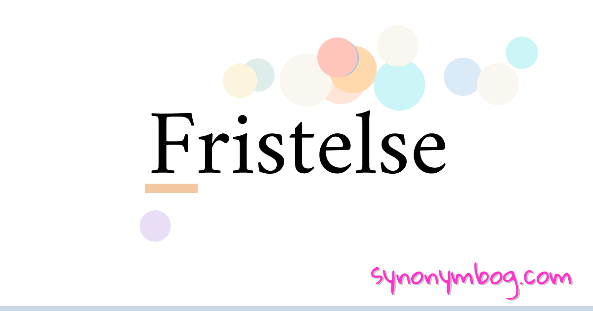 Fristelse synonymer krydsord betyder forklaring og brug