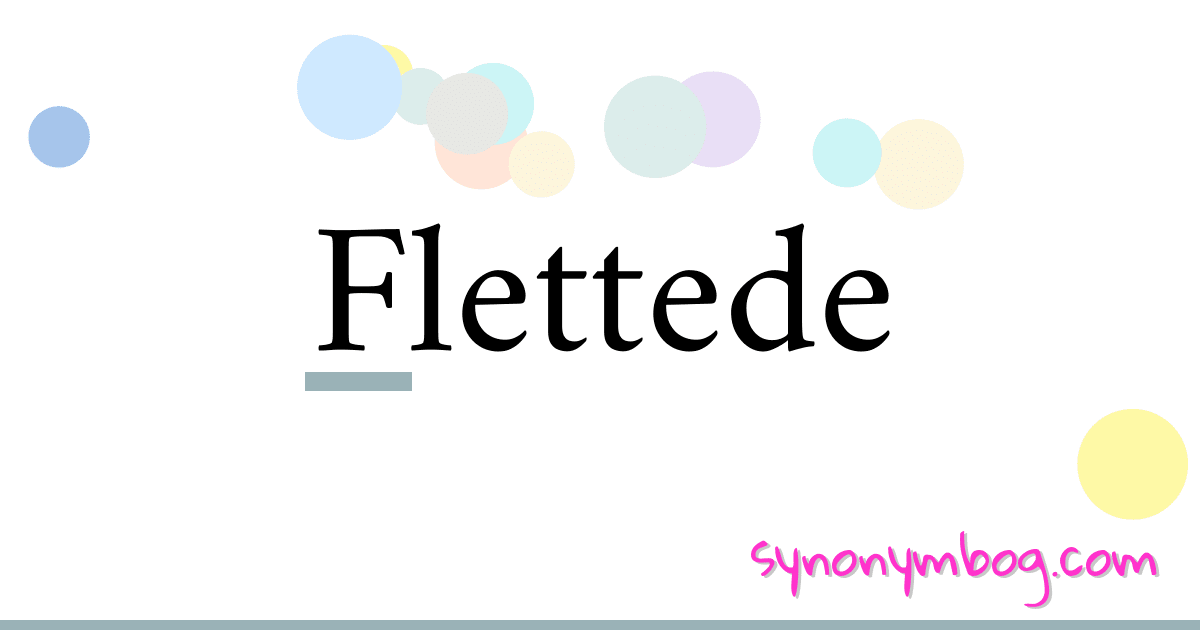Flettede synonymer krydsord betyder forklaring og brug