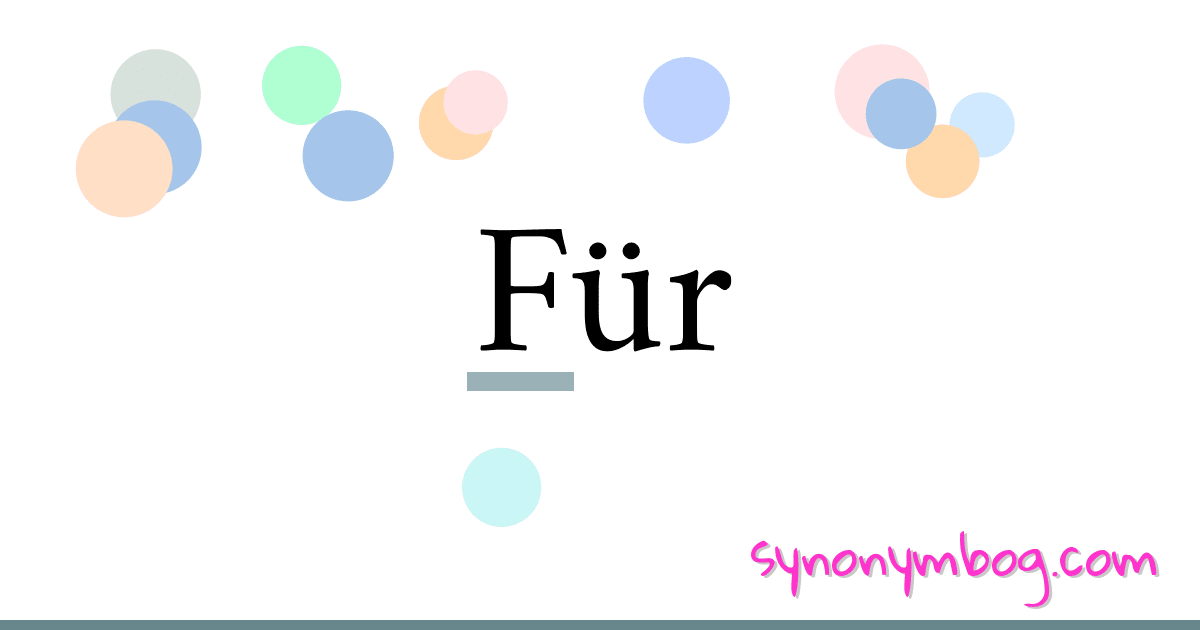Für synonymer krydsord betyder forklaring og brug
