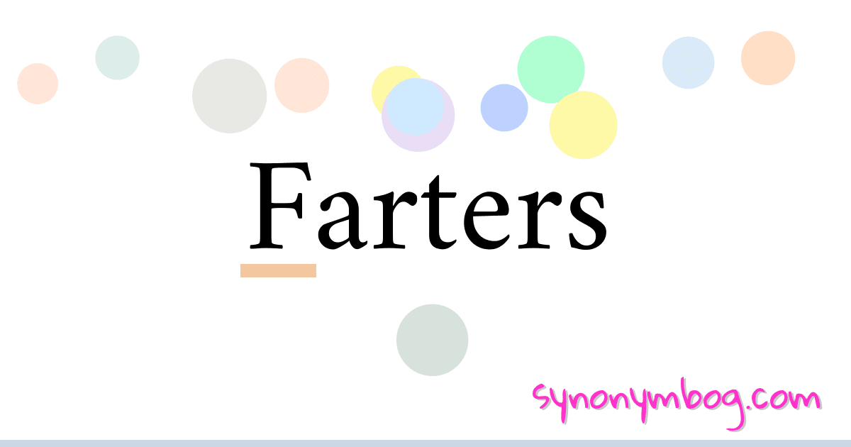 Farters synonymer krydsord betyder forklaring og brug