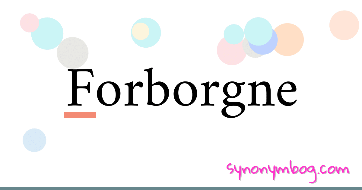 Forborgne synonymer krydsord betyder forklaring og brug