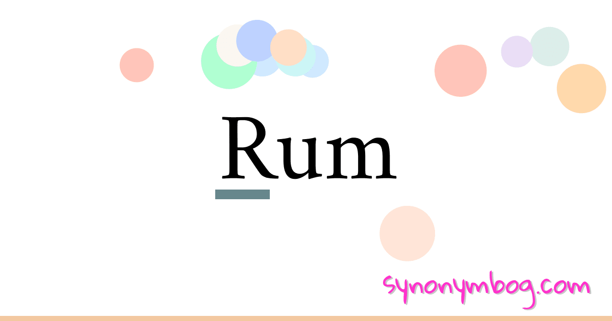 Rum synonymer krydsord betyder forklaring og brug