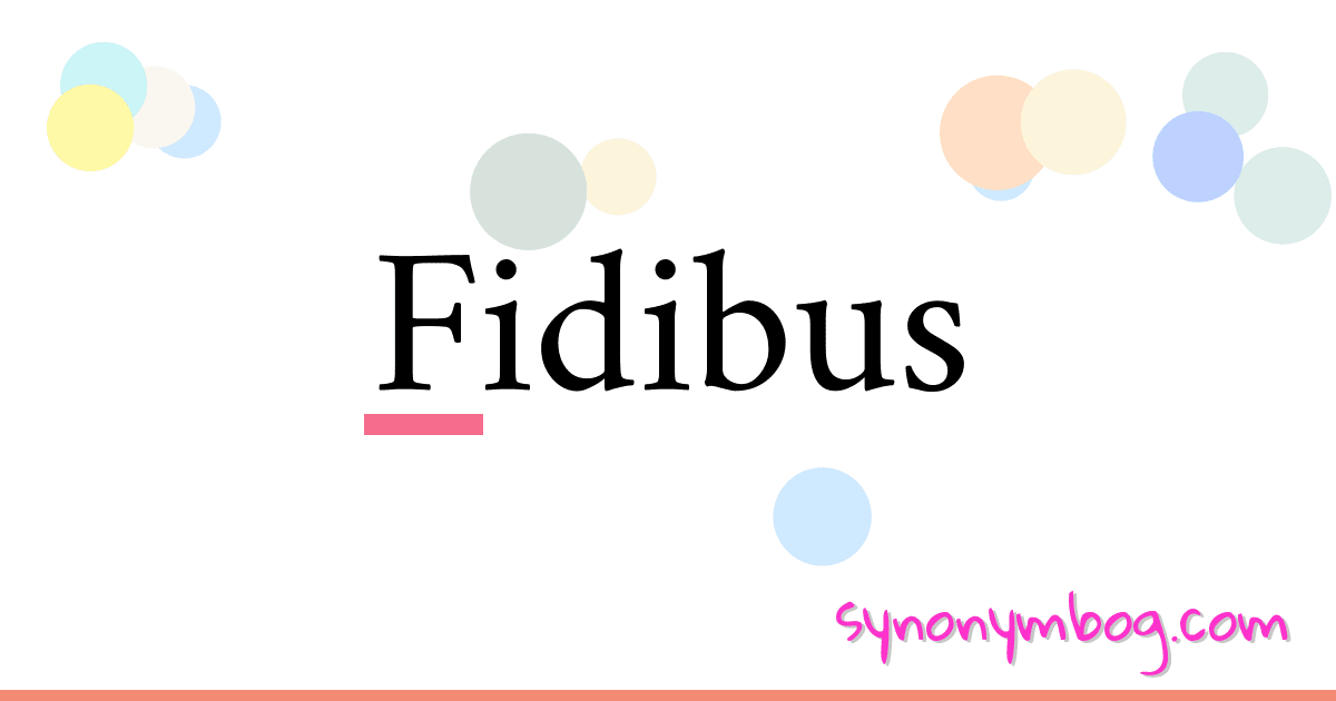 Fidibus synonymer krydsord betyder forklaring og brug
