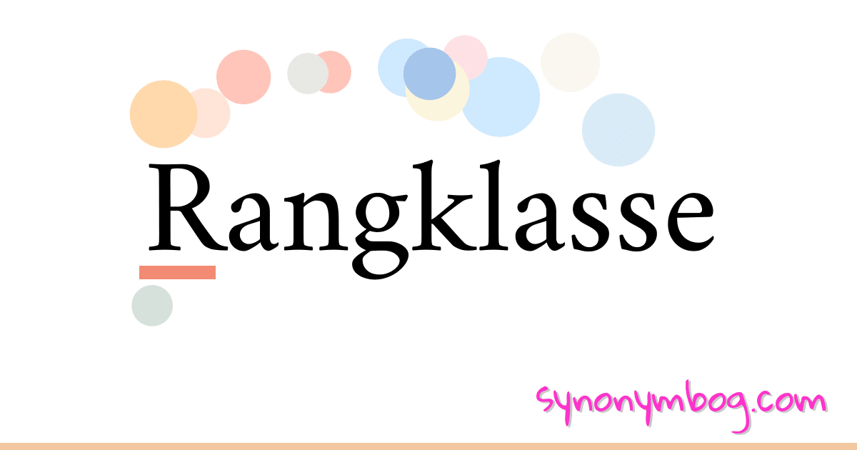 1 2 og 3 rangklasse